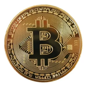 Moneda Bitcoin Fisica