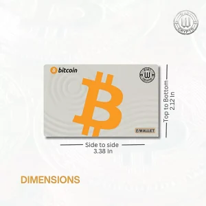 Bitcoin Cold Wallet Tarjeta Wady