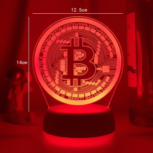 Lámpara Led BTC Multicolor 3D Decorativa