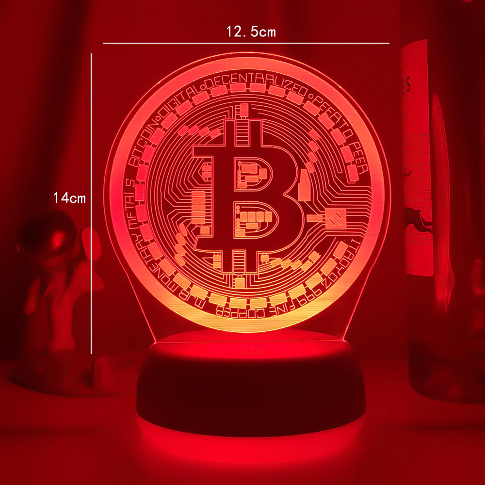 Lámpara Led BTC Multicolor 3D Decorativa